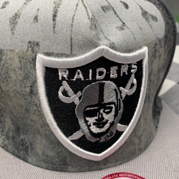 ❗️FINAL❗️ 🆕 New Era NFL Los Vegas RAIDERS 9Fifty Hat - Picture 3 of 6
